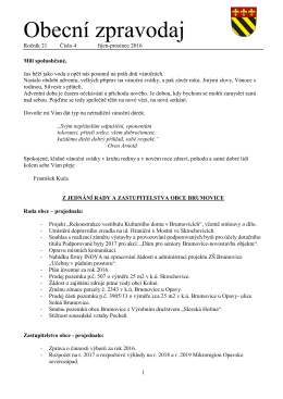 Obecn&iacute; zpravodaj