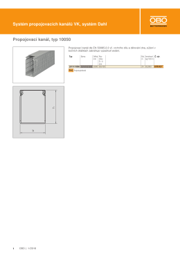 Syst&eacute;m propojovac&iacute;ch kan&aacute;lů VK, syst&eacute;m Dahl Propojovac&iacute; kan&aacute;l