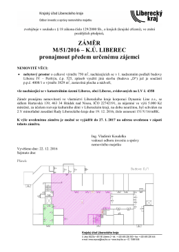 zveřejňuje v souladu s § 18 zákona číslo 129/2000 Sb
