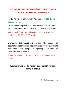 více informací ZDE