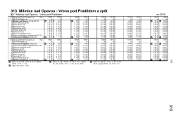 313 Milotice nad Opavou - Vrbno pod Pradědem a zpět 313