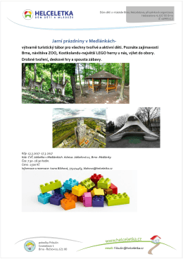 Jarn&iacute; pr&aacute;zdniny v Medl&aacute;nk&aacute;ch-