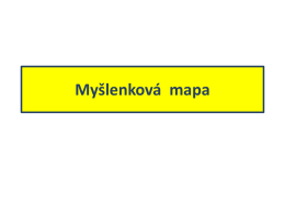 Myšlenková mapa