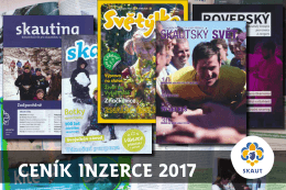 Cen&iacute;k inzerce 2017