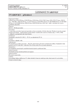 Technick&eacute; podm&iacute;nky