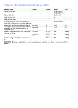 Stáhnout energetický informační list EU