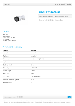 Vygenerovat technick&yacute; list