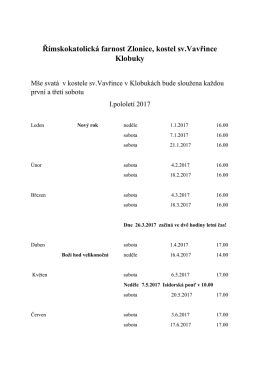 TERM&Iacute;NY M&Scaron;&Iacute; 2017