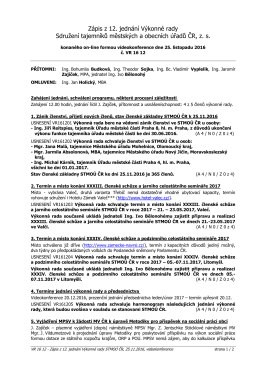 2016-11-25 Výkonná rada 2016