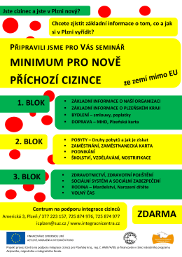 leták pro organizace SCHVÁLENO