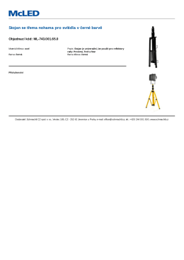 Datov&yacute; list - Schmachtl CZ
