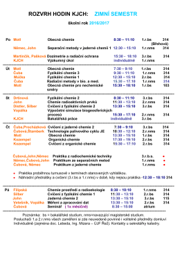 zde - Katedra jadern&eacute; chemie
