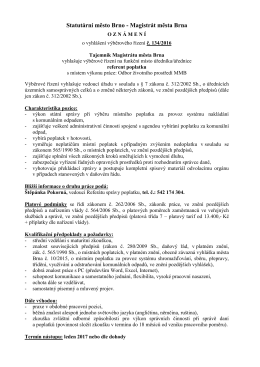 Statut&aacute;rn&iacute; město Brno - Magistr&aacute;t města Brna