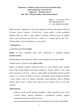 Vrchn&iacute; ministersk&yacute; rada v odboru 35 &ndash; Finančn&iacute; trhy IIPDF