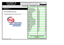 Souhrnný jízdní řád