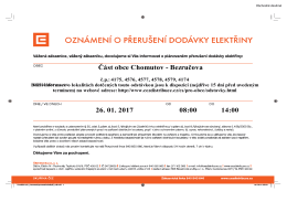 Část obce Chomutov