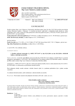 usnesen í - Úřední deska