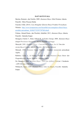 Daftar Pustaka - Widyatama Repository Home