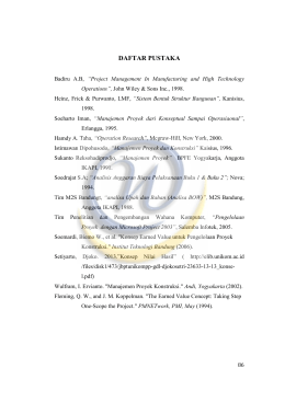 daftar pustaka - Widyatama Repository Home
