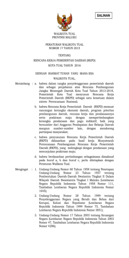 salinan - BPK RI Perwakilan Provinsi Maluku