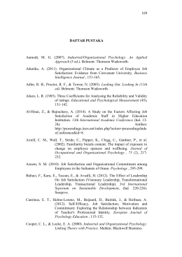 169 DAFTAR PUSTAKA Aamodt, M. G. (2007). Industrial