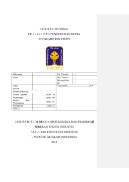 laporan tutorial fisiologi dan pengukuran kerja - labdske