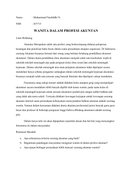 wanita dalam profesi akuntan