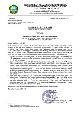 suratedaran - Fakultas Sains dan Teknologi