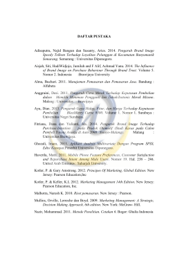 Daftar Pustaka - Widyatama Repository Home