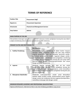 terms of reference