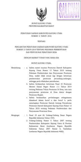 salinan - BPK Perwakilan Provinsi Kalimantan Barat