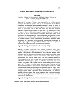 Cetak Artikel ini - Jurnal Online Universitas Islam Negeri Raden Fatah