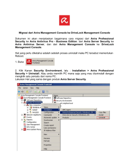 Tutorial Migrasi dari AMC ke DMC