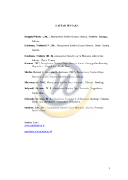 Daftar Pustaka - Widyatama Repository Home