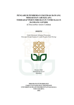 Clinacanthus nutans - Digital Library UIN Sunan Kalijaga