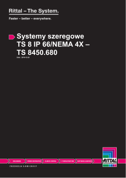 Systemy szeregowe TS 8 IP 66/NEMA 4X – TS 8450.680