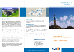 AMEOS Klinikum Bad Aussee_Hausflyer_polnisch