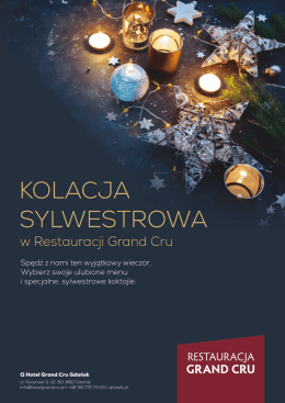 kolacja sylwestrowa