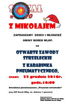 Otwarte zawody strzeleckie