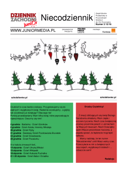 Niecodziennik - Junior Media