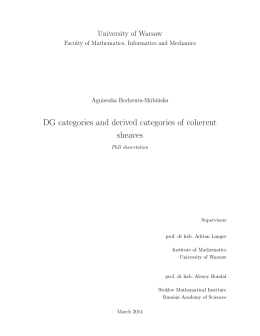 Wiadomości | MIMUW - Wydział Matematyki, Informatyki i Mechaniki
