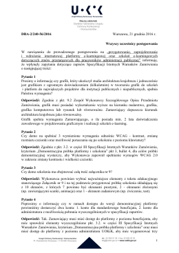 Odpowiedzi na pytania