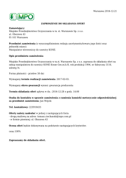 Manipulator sterowniczy do suwnivy KONE.