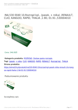 RENAULT, CLIO, KANGOO, RAPID, THALIA ,1.9D, 01.91