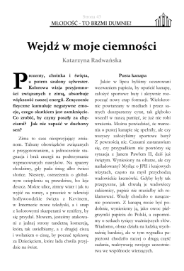 Wejdź w moje ciemności
