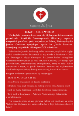 Walentynka dla Jezusa