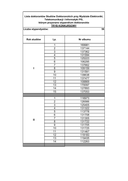 doktoranckie stypendium-listy rankingowe_listopad 2016