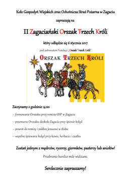 IIZagaciański Orszak Trzech Króli