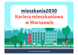 Kariera mieszkaniowa w Warszawie