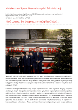 Generuj PDF - Ministerstwo Spraw Wewnętrznych i Administracji